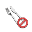 Cancel Meal Deduction icon (Version 1)